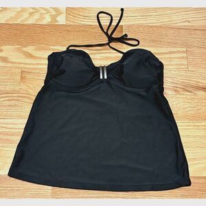 Converse One-Star Black Tankini Top - Size Large